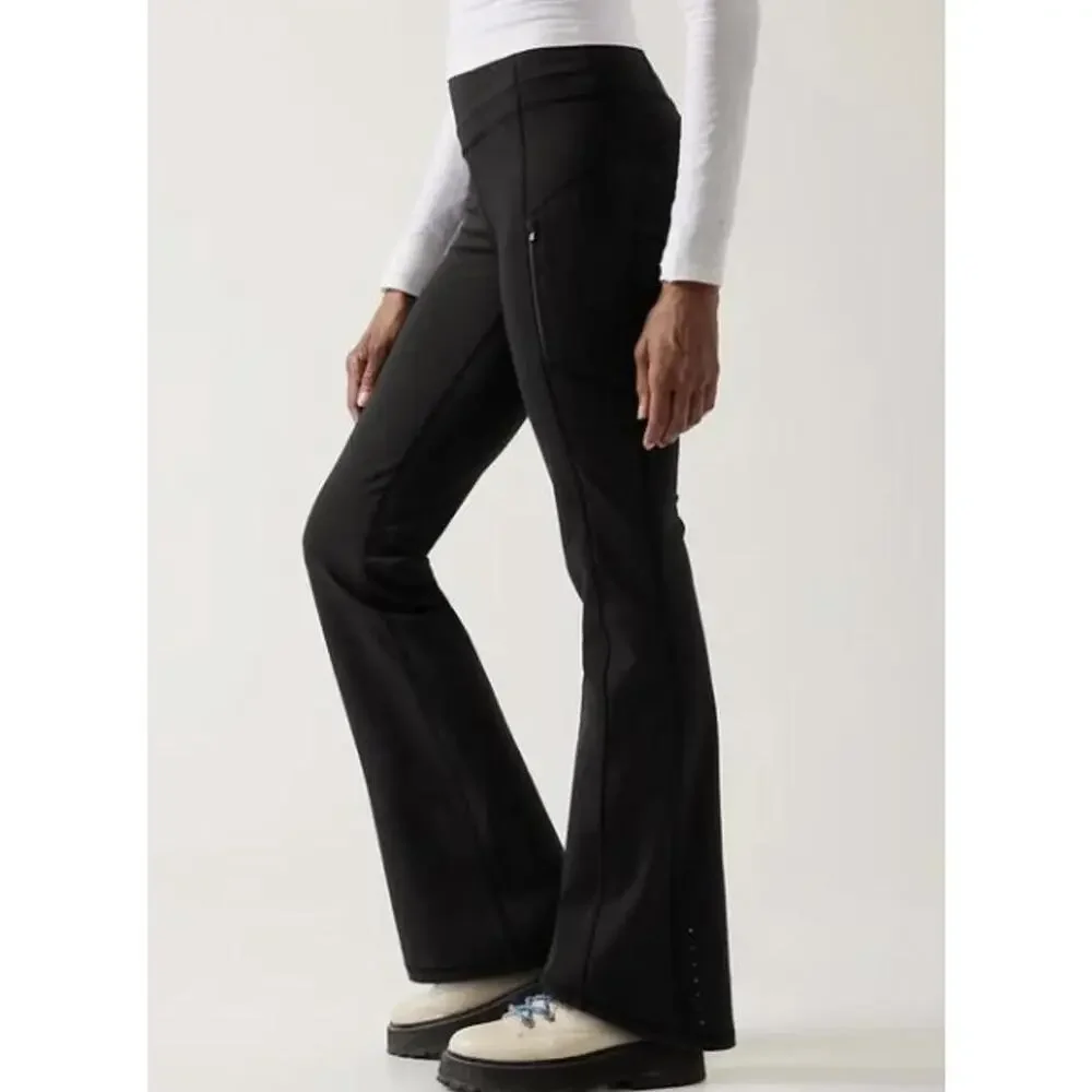 Athleta Black Rainier Bootcut Pant, Women's Large